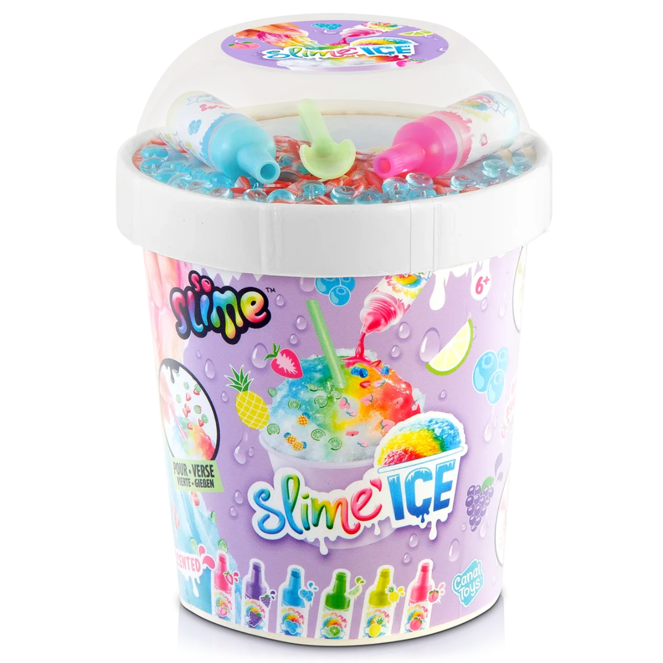 Crea tu mega tarrina de helado con slime