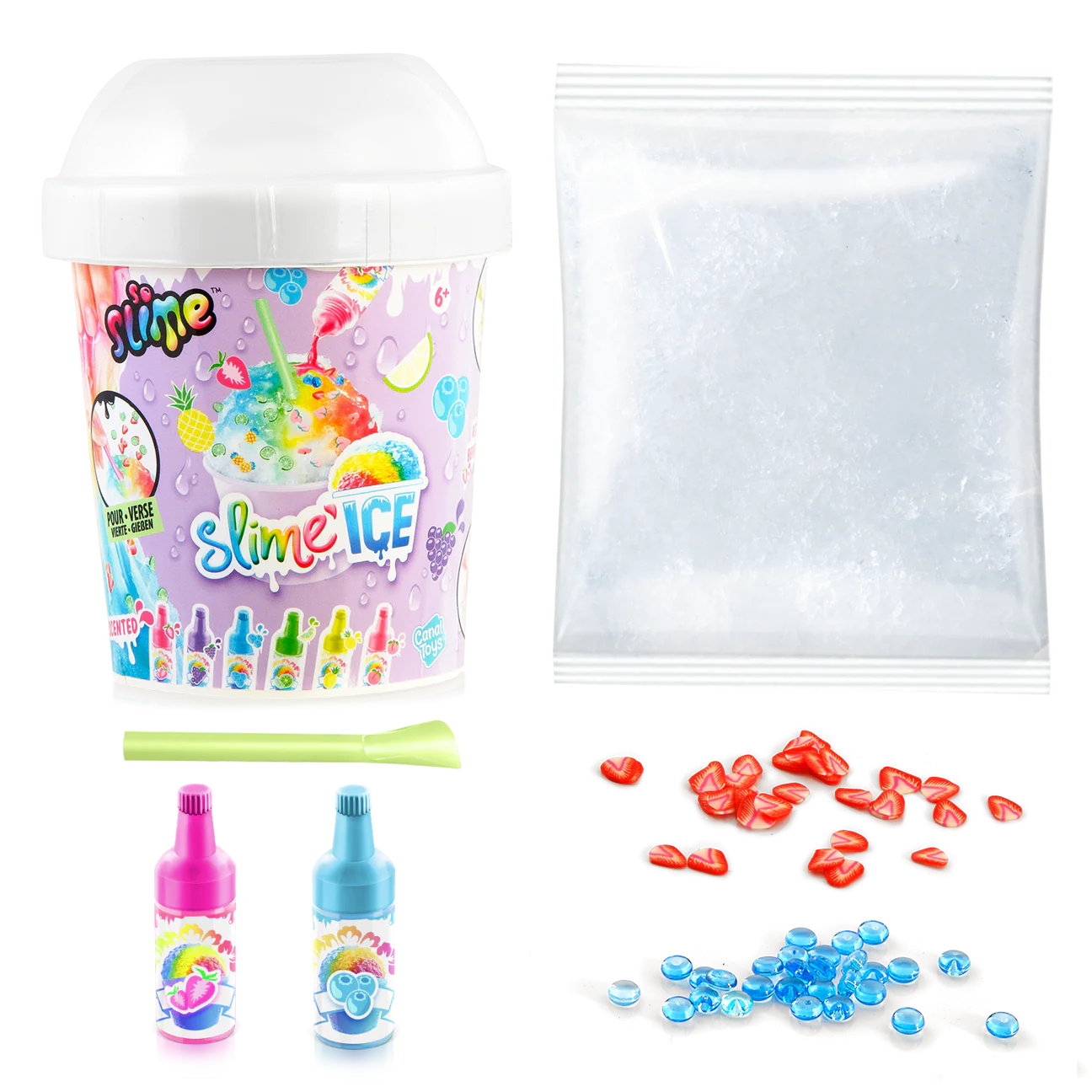 Crea tu mega tarrina de helado con slime