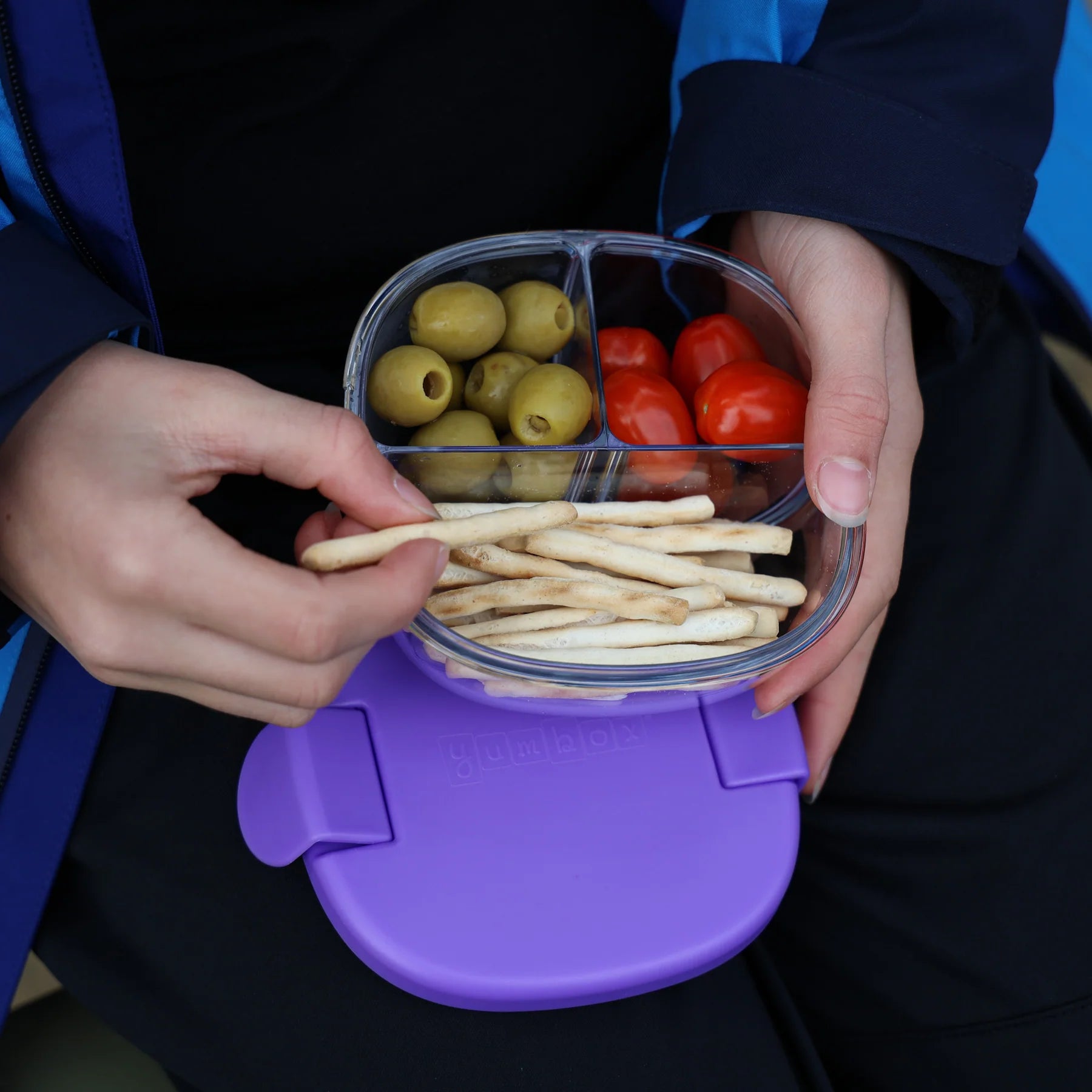 Yumbox snack bowl