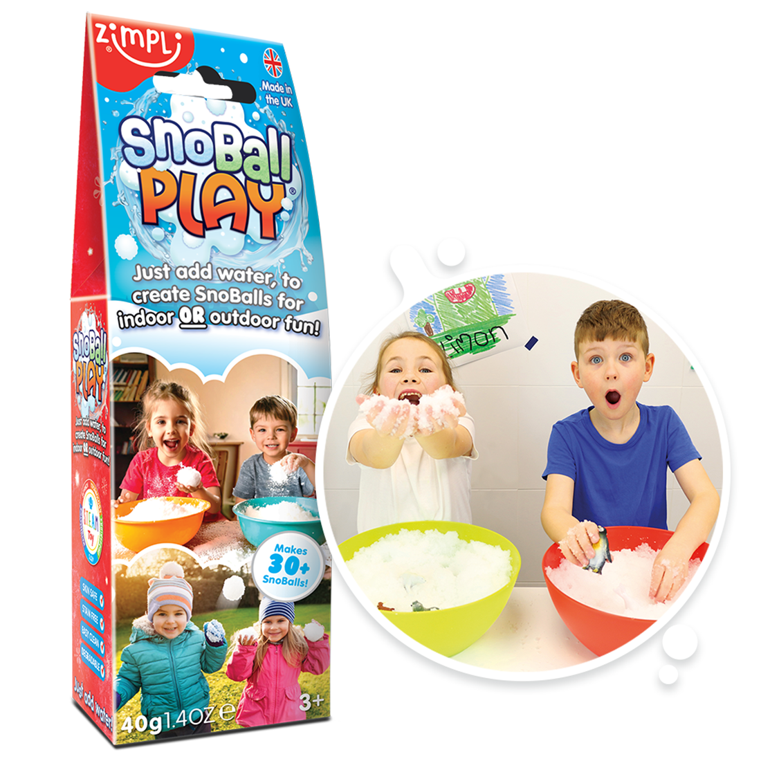 Crea tus bolas de nieve ¡para jugar! SONBALL PLAY