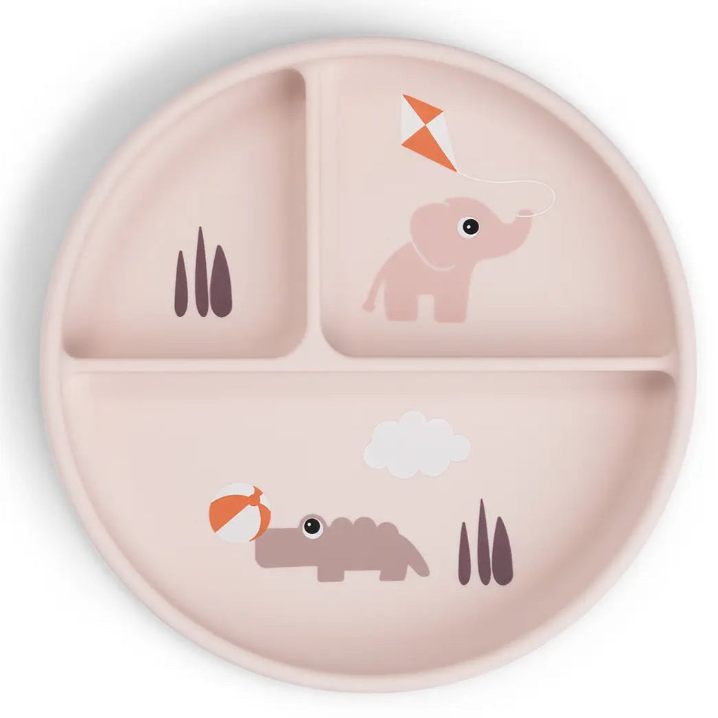 Plato con ventosa y compartimentos DONEBYDEER playground