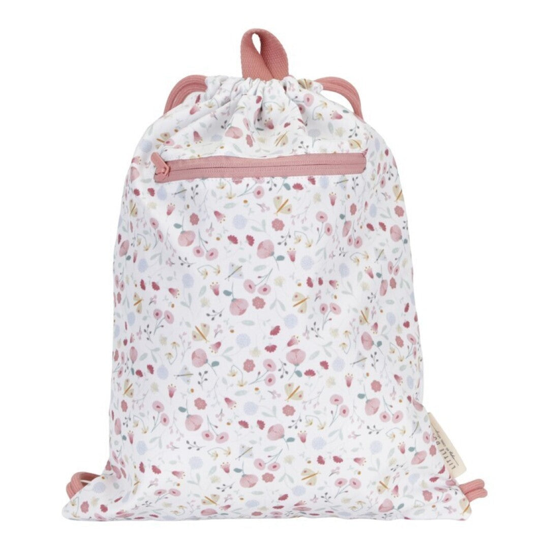 Mochila saco LITTLE DUTCH · flores y mariposas
