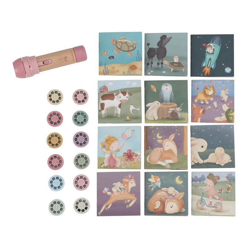 Proyector-linterna historias LITTLE DUTCH fairy garden