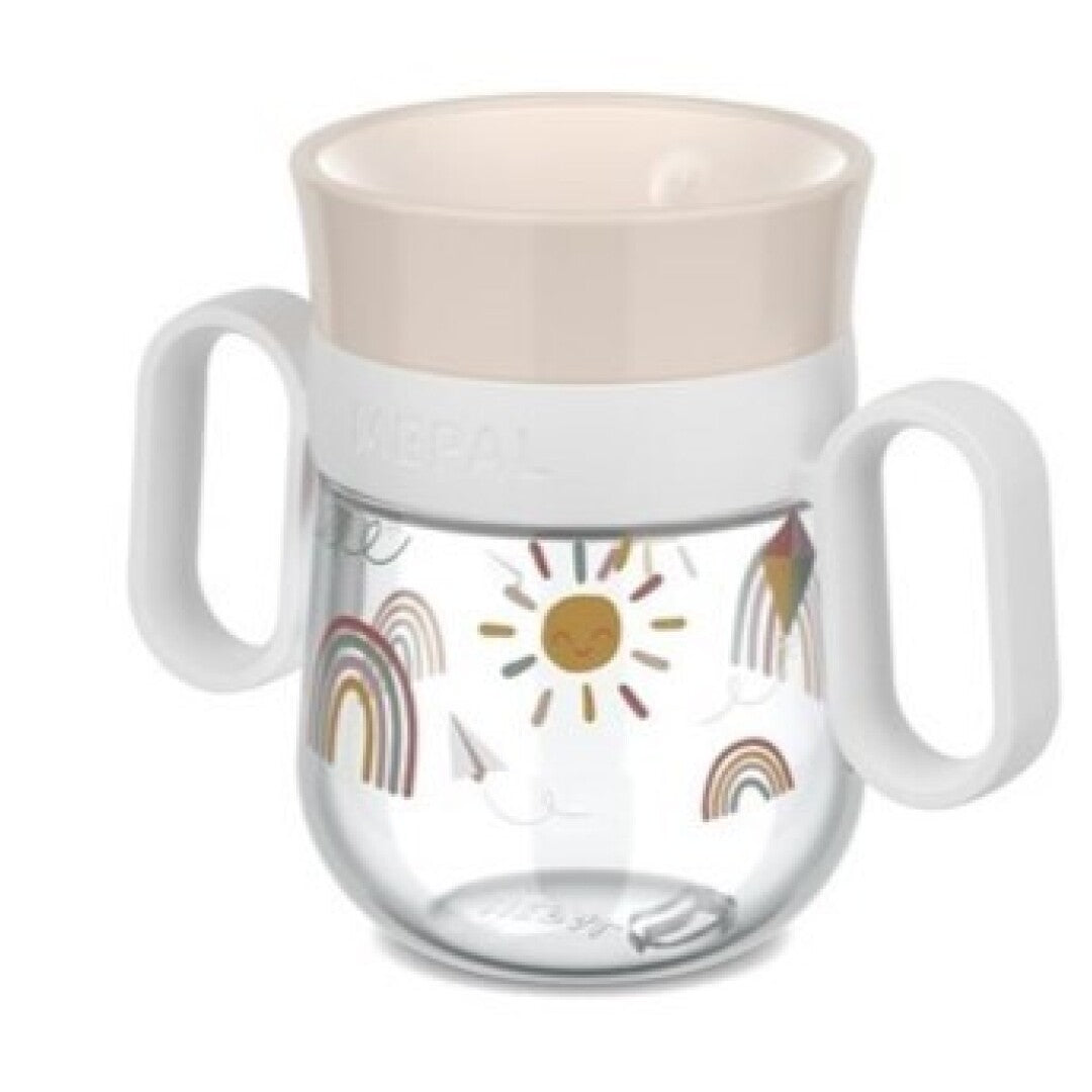 Vaso antiderrame 360º 200ml. · rainbow