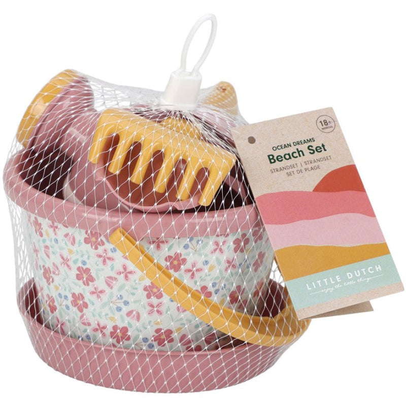 Set de 5 piezas para playa LITTLE DUTCH · flores