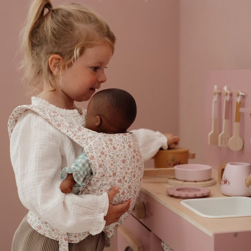 Mochila de porteo para muñecos y muñecas