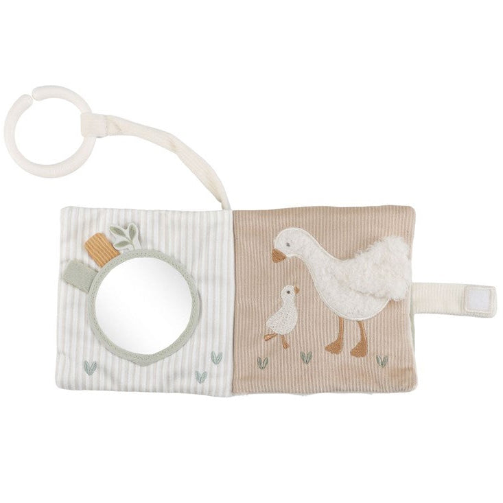 Libro blandito con anilla LITTLE DUTCH · newborn natural
