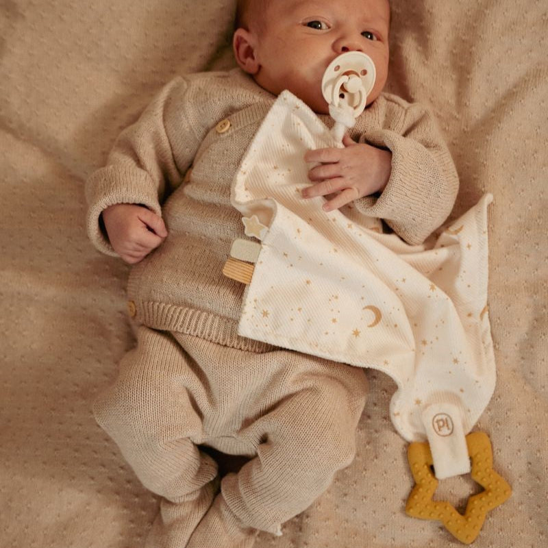 Doudou con mordedor newborn natural