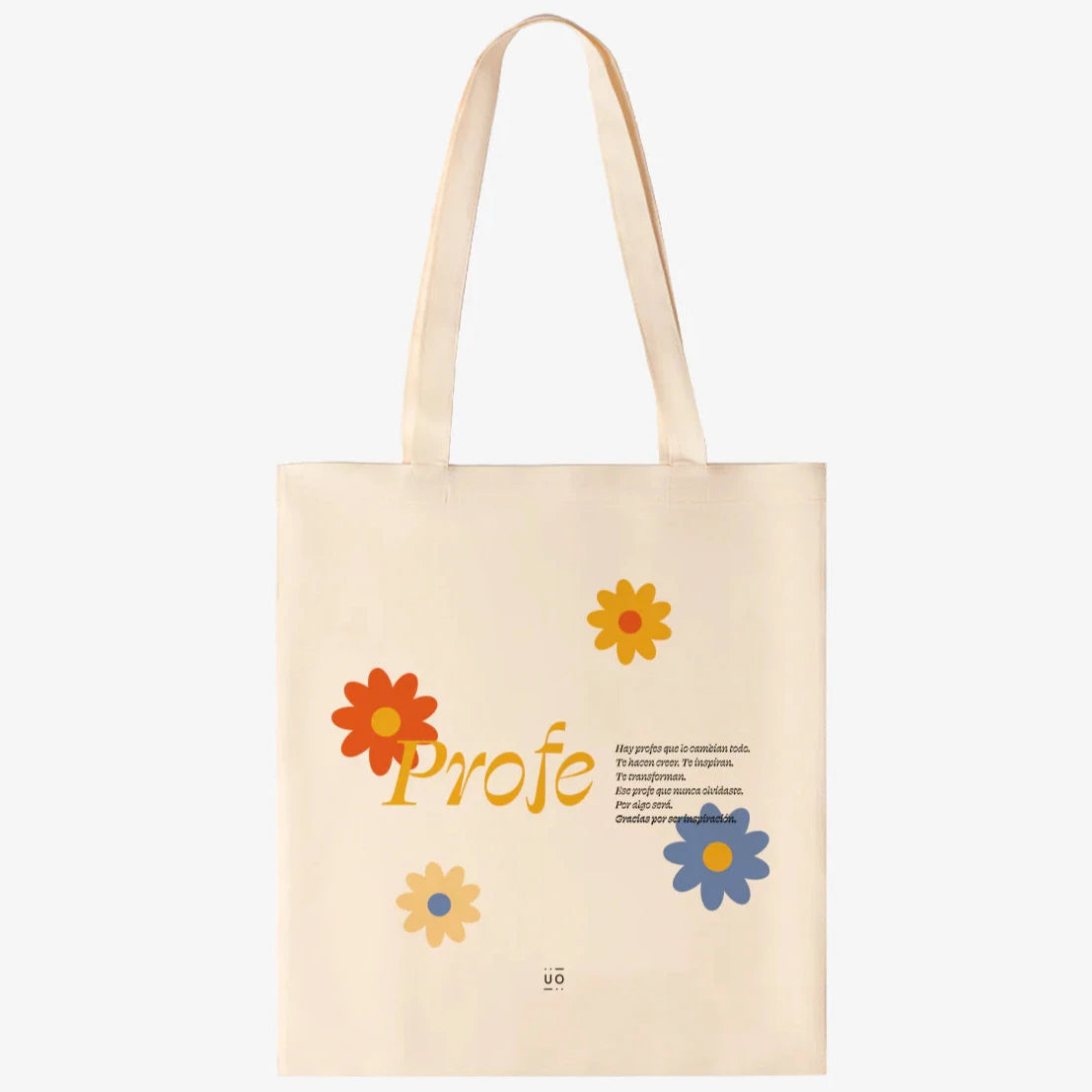 Totebag · profe siempre inspiras