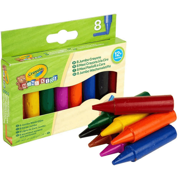 8 ceras JUMBO lavables