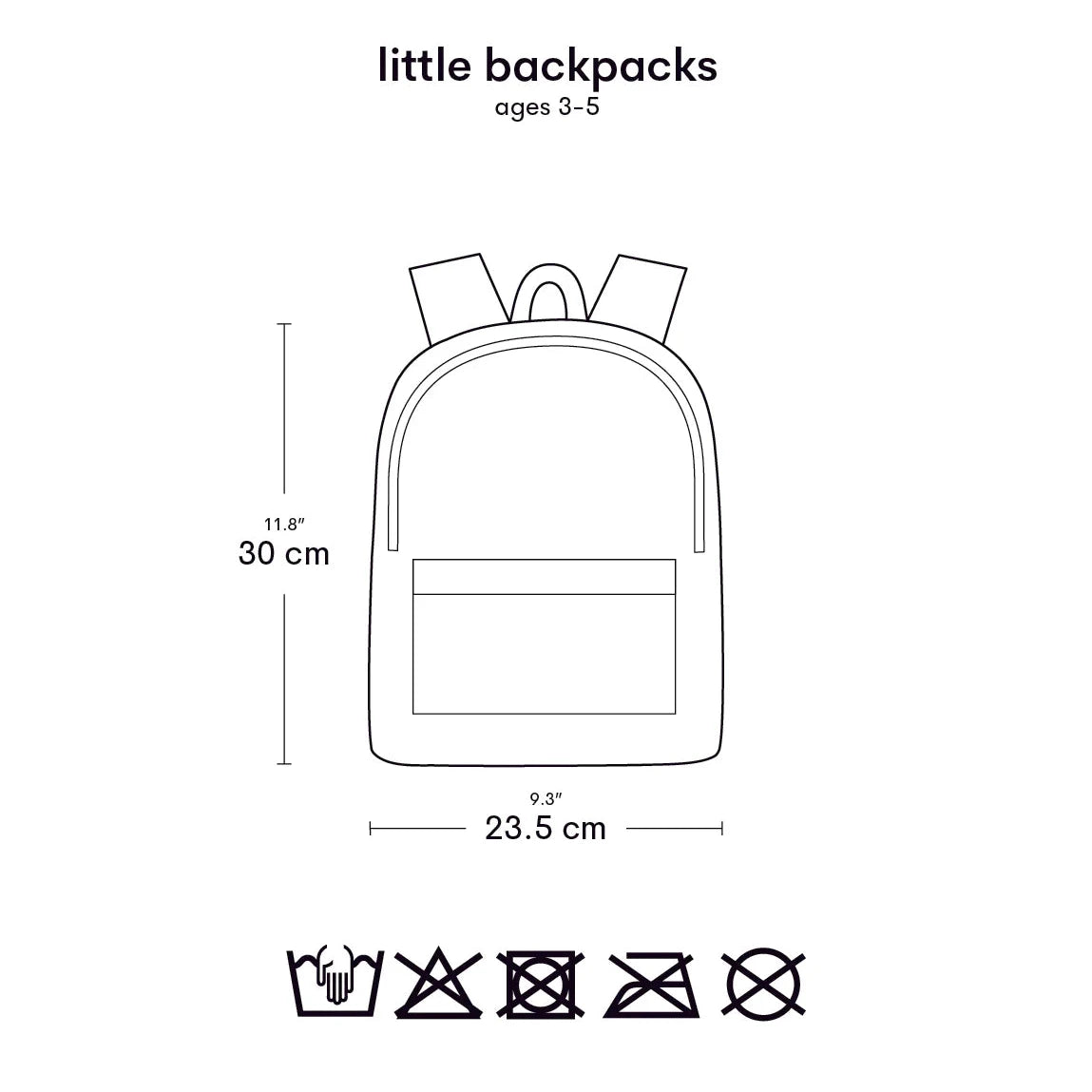 Mochila infantil ALLC · animales