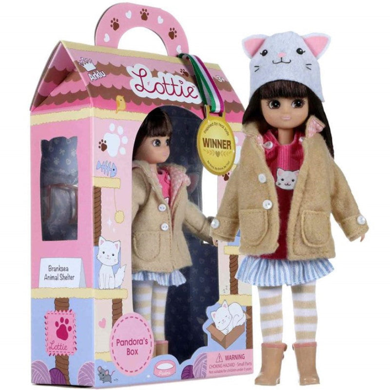 Muñeca LOTTIE caja de pandora