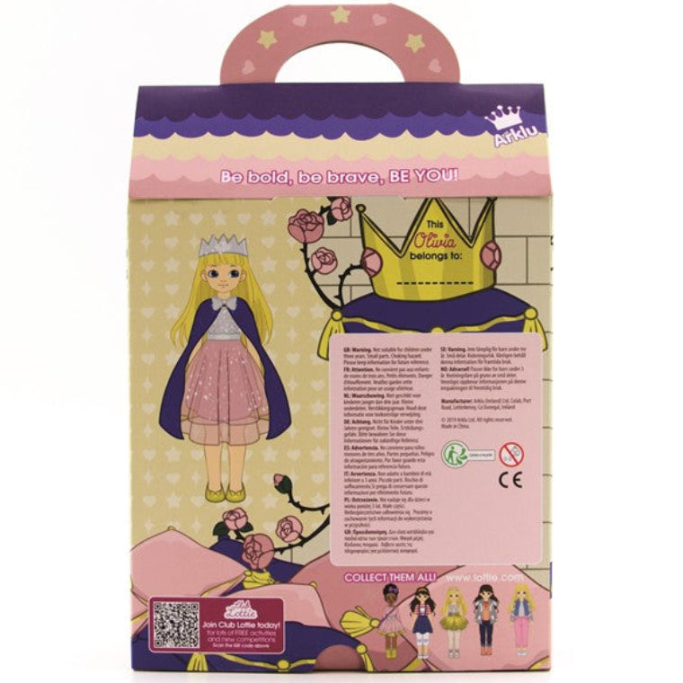 Muñeca LOTTIE reina del castillo