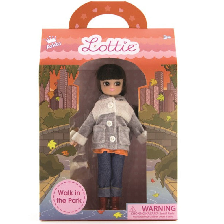 Muñeca LOTTIE paseo por el parque