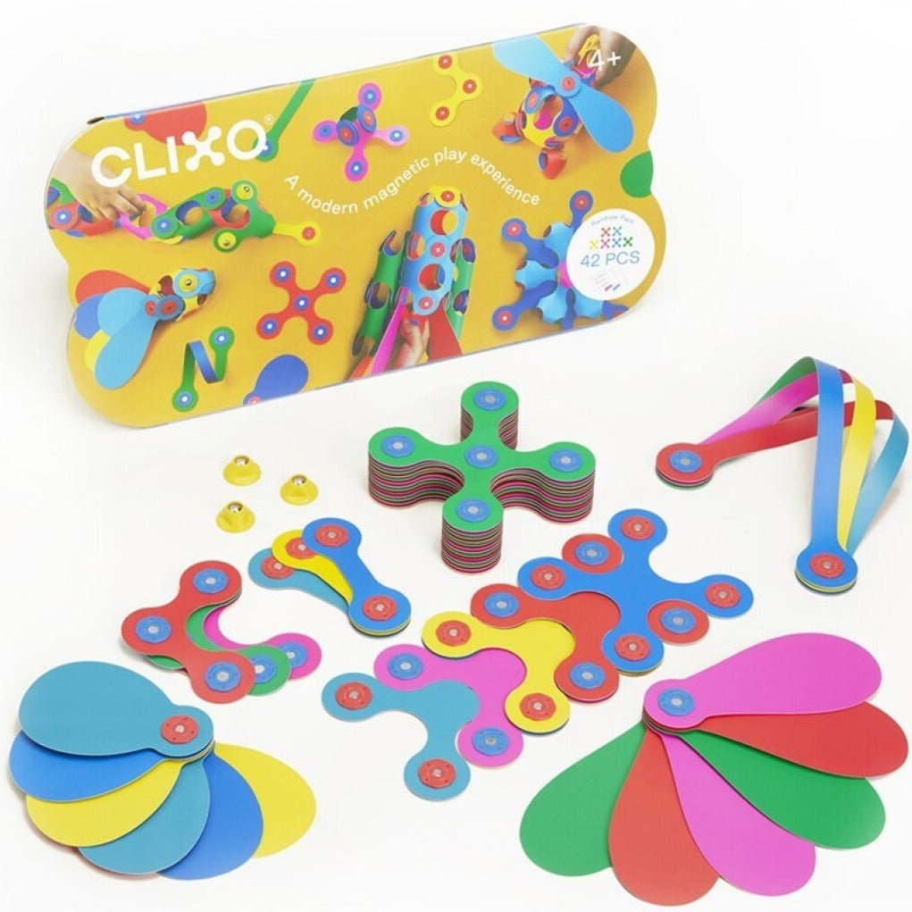 CLIXO rainbow pack: 42 piezas