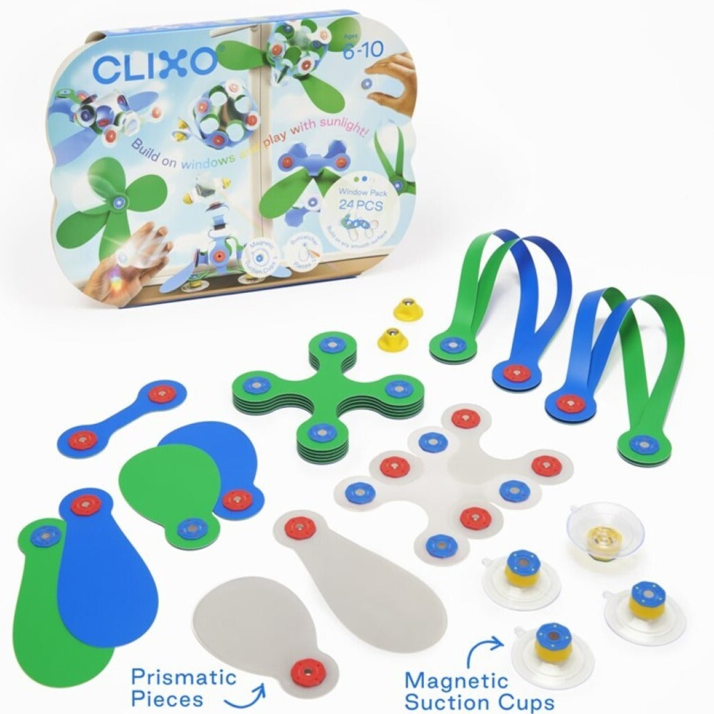 CLIXO window pack: 24 piezas