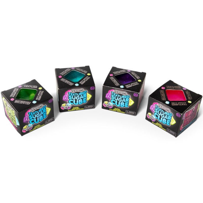 Textured sugar cube SCRUNCHEMS