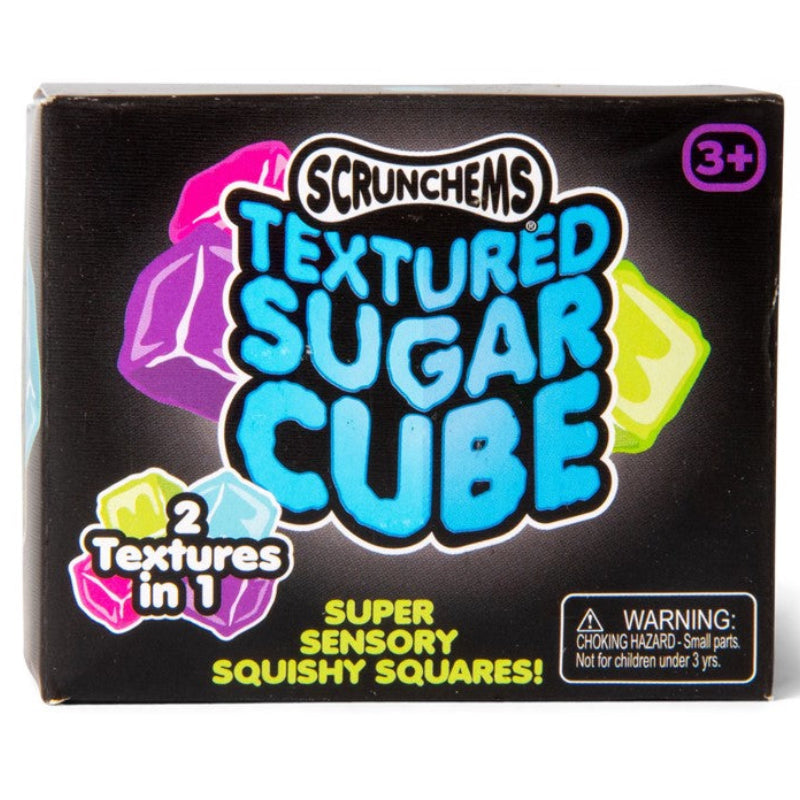 Textured sugar cube SCRUNCHEMS