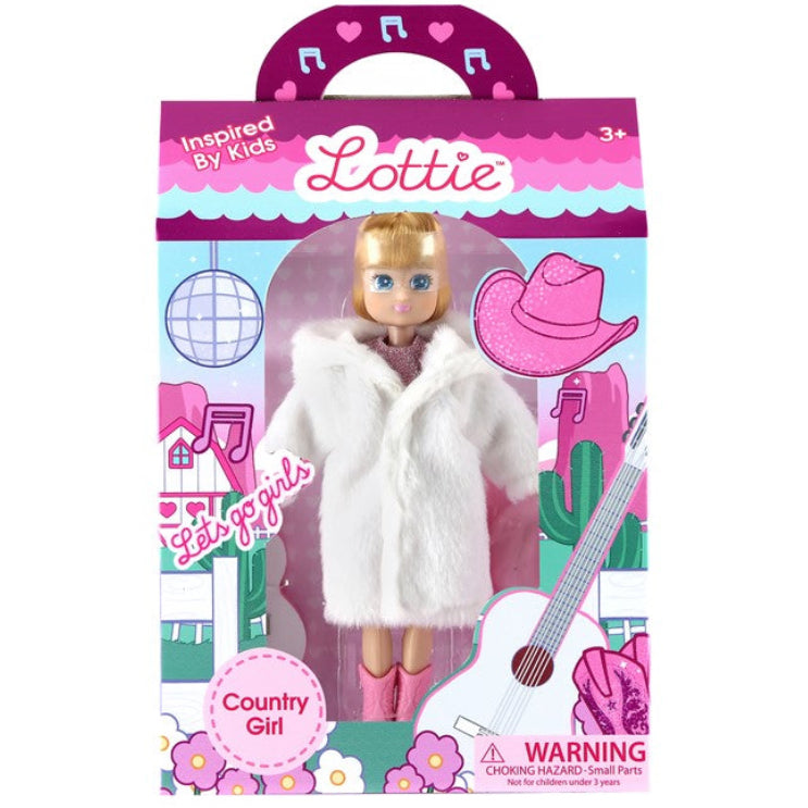 Muñeca LOTTIE estrella del country