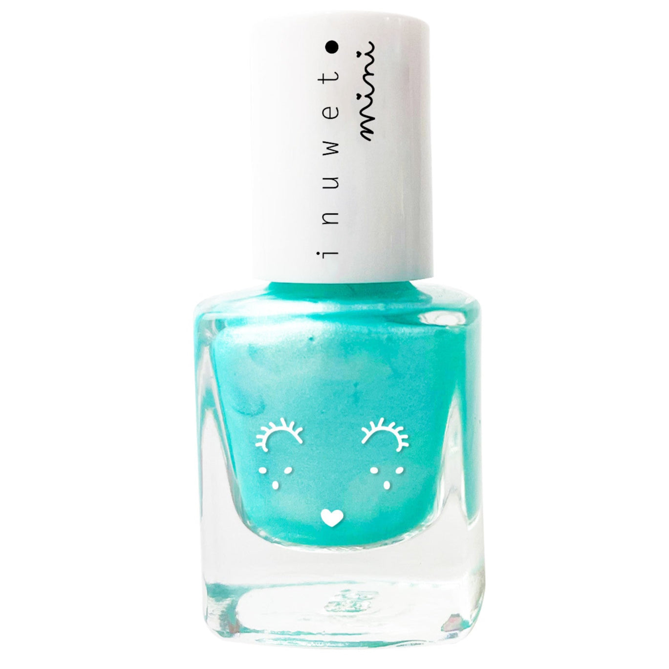 Esmalte uñas a base de agua INUWET · turquesa olor manzana