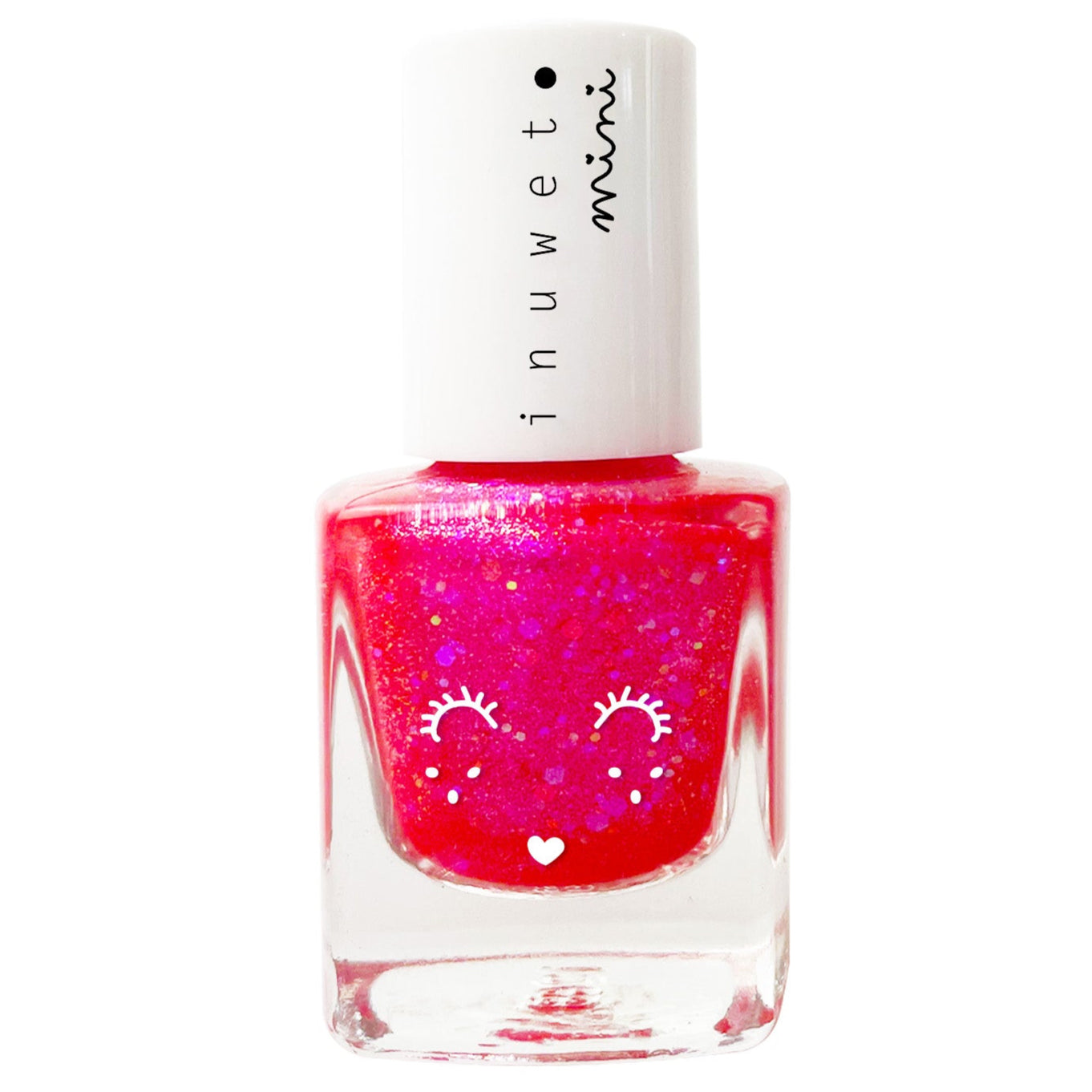 Esmalte uñas a base de agua INUWET · fucsia olor fresa
