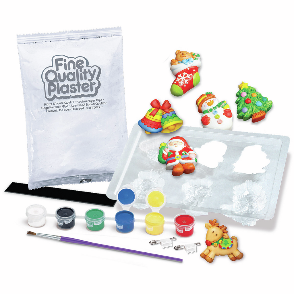 Moldea y Pinta con Escayola · Navidad