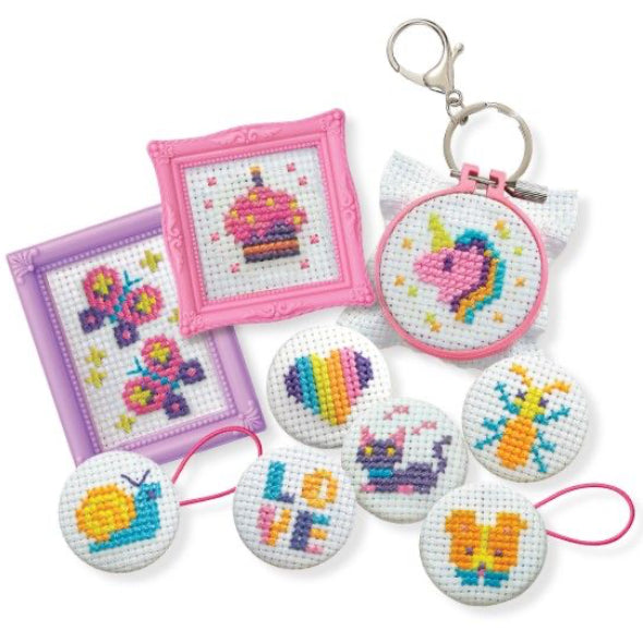 Taller de mini punto de cruz