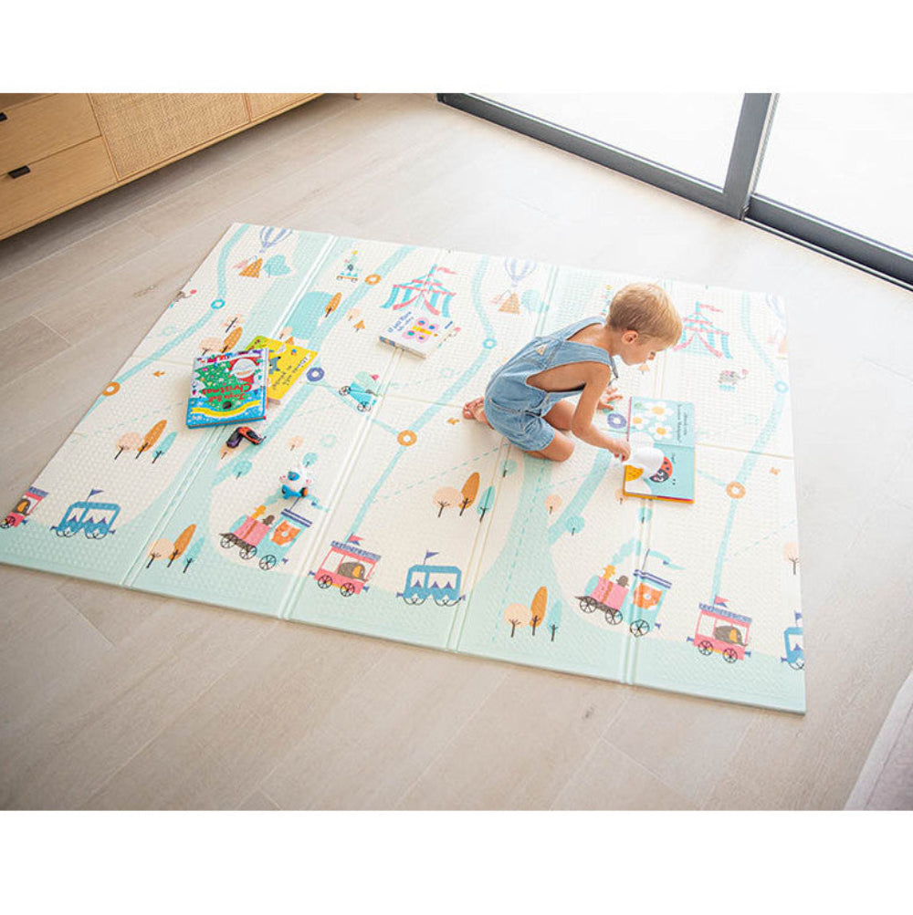 Alfombra de juegos para bebés · circus-fish