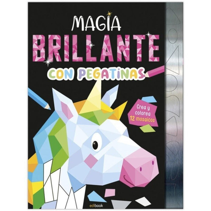 Arte con pegatinas brillantes · Magia - La Chata Merengüela