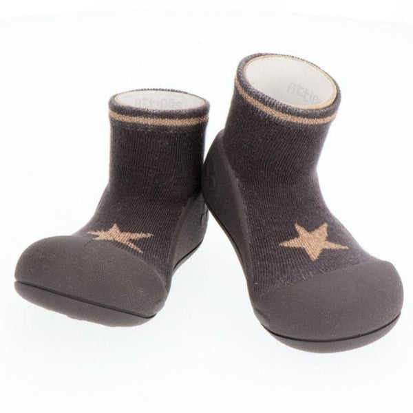 Zapatos Attipas · Shiny Star Charcoal