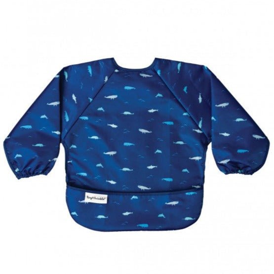 Babero impermeable con Mangas Tiny Twinkle · Ocean Life - La Chata Merengüela