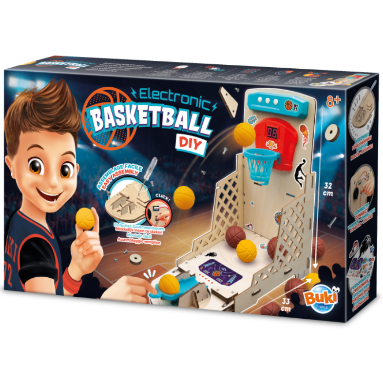 Crea tu propia canasta de baloncesto electrónica