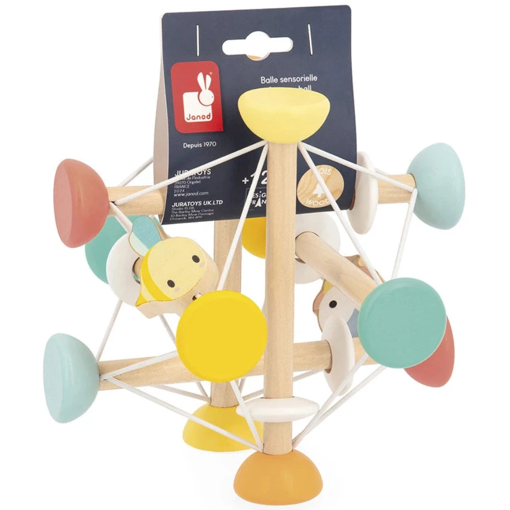 Bola sensorial de madera PURE