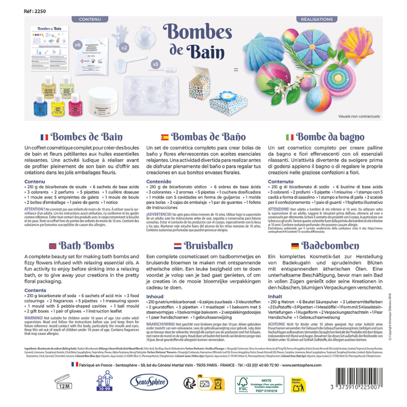 Crea tus propias bombas de baño