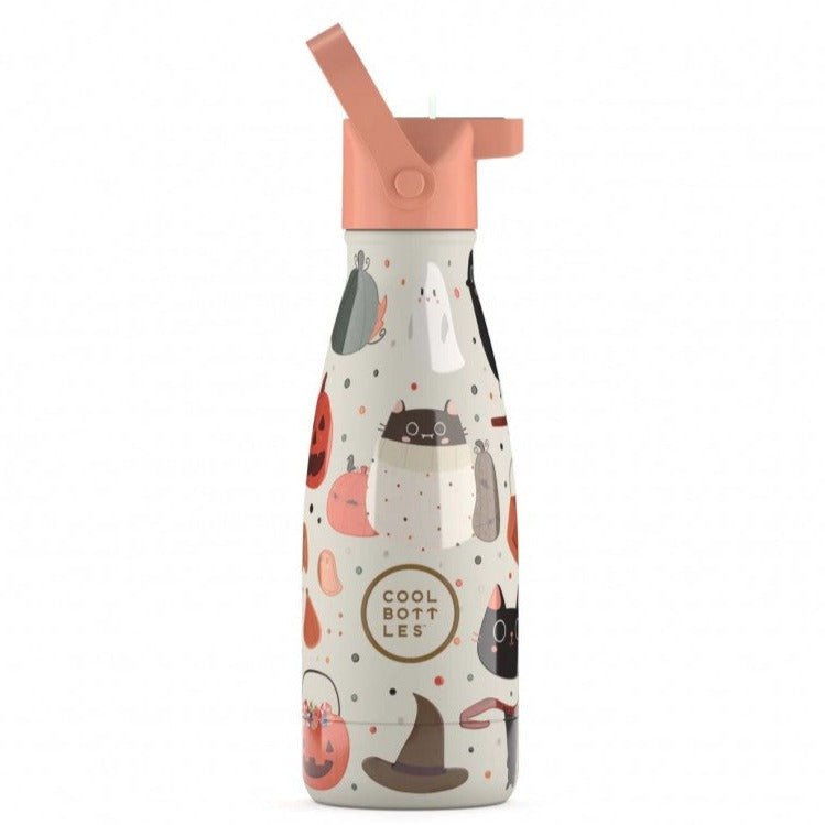 Botella de acero con pajita 260 ml. · Trick or Treat - La Chata Merengüela