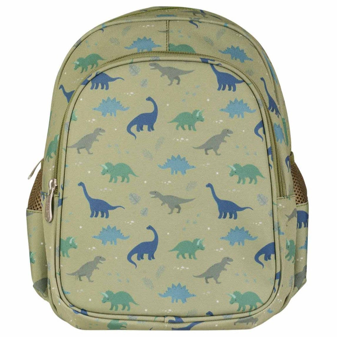 Mochila infantil con bolsillo térmico ALLC · dinosaurios