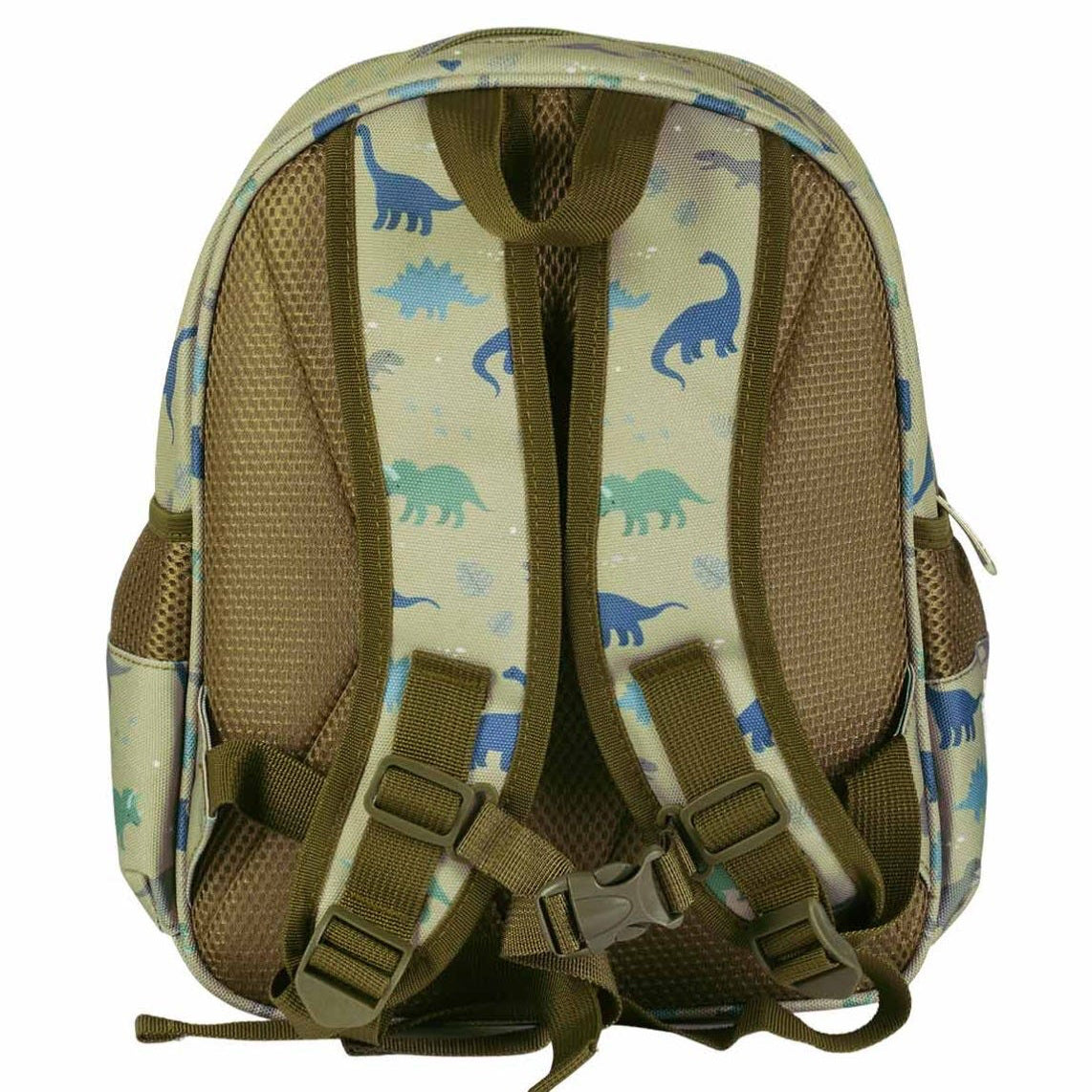 Mochila infantil con bolsillo térmico ALLC · dinosaurios