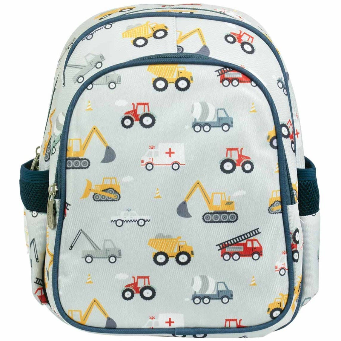 Mochila infantil con bolsillo térmico ALLC · vehículos