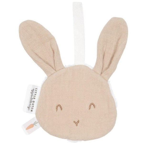 Chupetero Muselina Bunny Beige Little Dutch - La Chata Merengüela