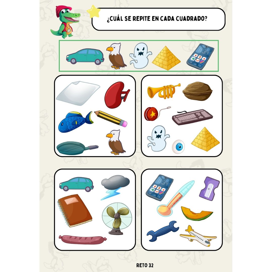 Coco · Cuaderno de Estimulación Cognitiva 5 a 7 años - La Chata Merengüela
