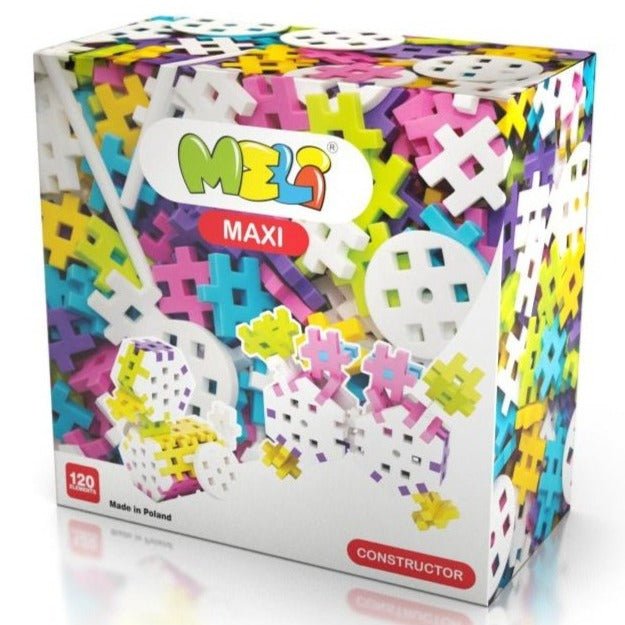 Construcciones Meli · Maxi constructor pastel 120 piezas - La Chata Merengüela