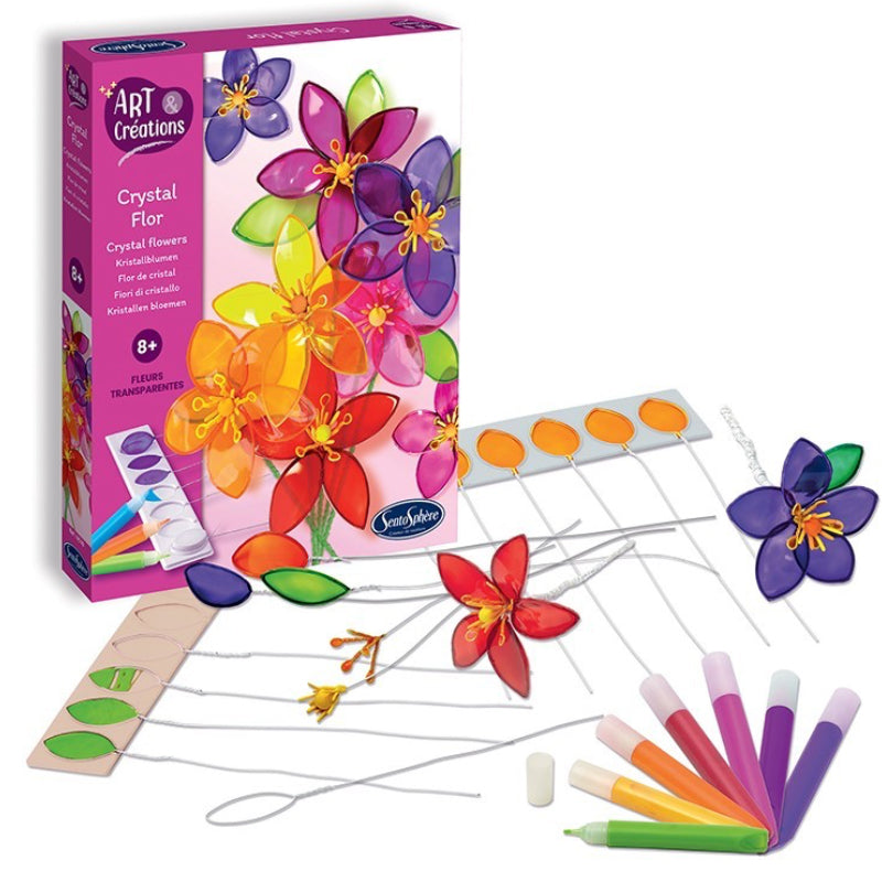 Crea tus flores de vidrio