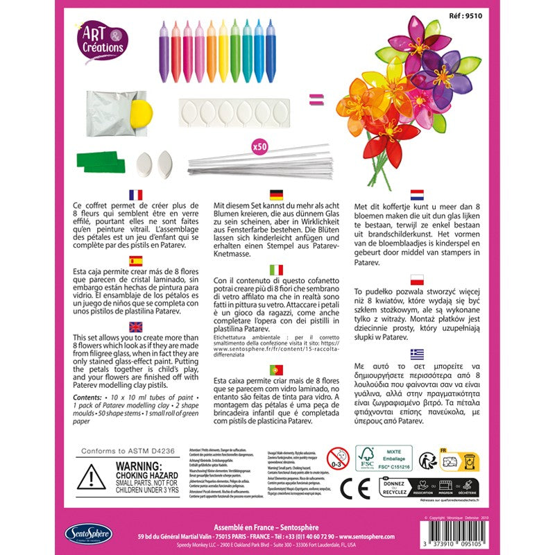 Crea tus flores de vidrio