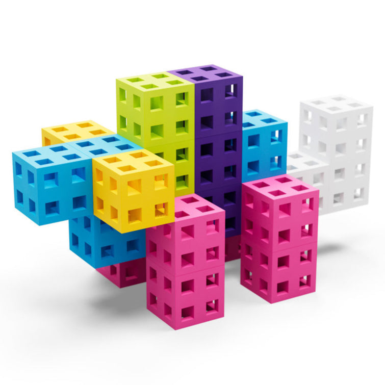 Construcciones MELI cube pastel · 100 piezas