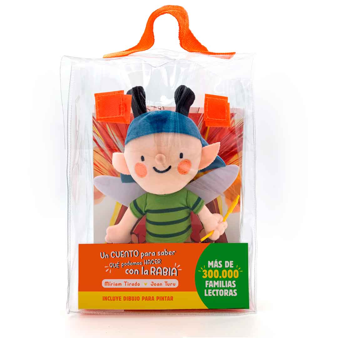 Tengo un volcán: libro + peluche