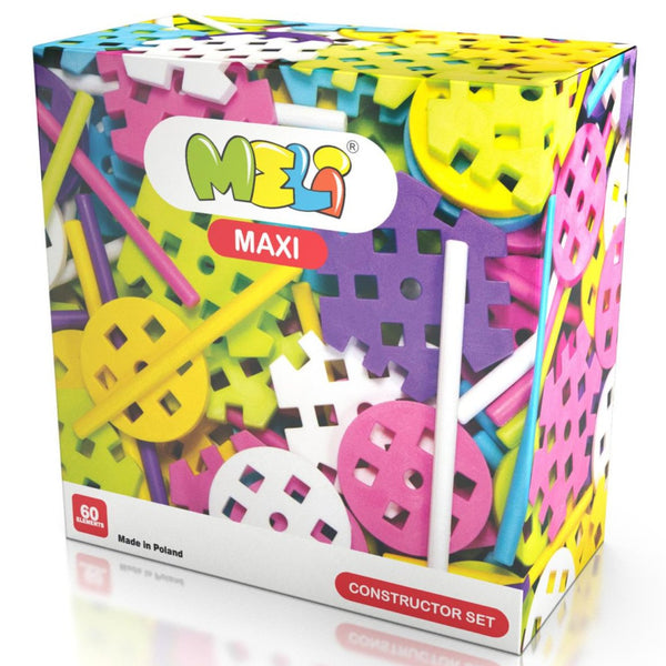 Construcciones Meli · Maxi constructor SET 60 piezas PINK