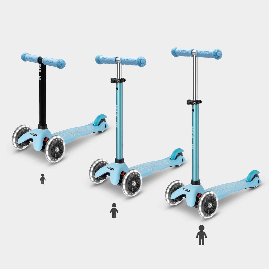 Patinete mini 4en1 DELUXE LED