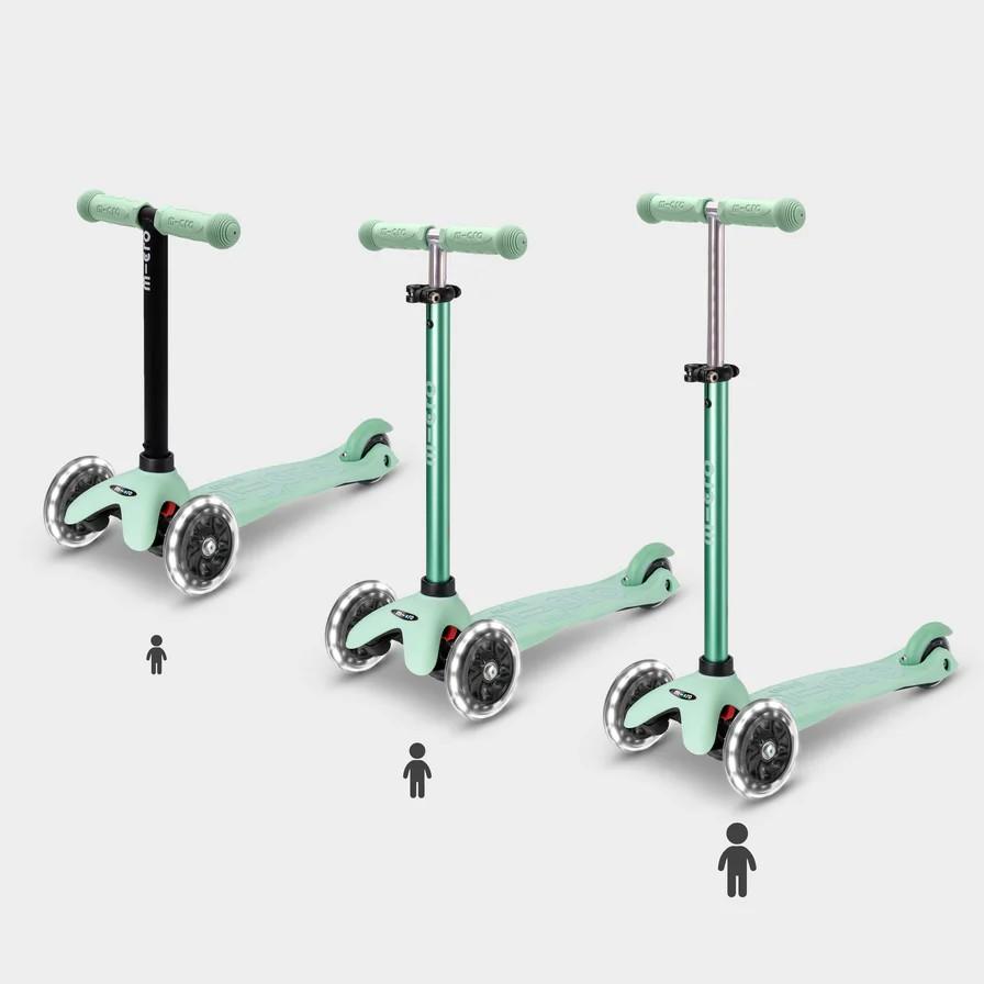Patinete mini 4en1 DELUXE LED