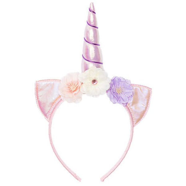 Diadema Unicornio con flores - La Chata Merengüela