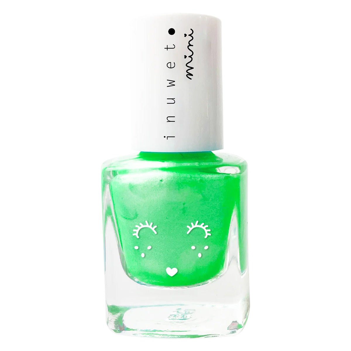 Esmalte Uñas NEÓN a base de agua INUWET · Verde - La Chata Merengüela